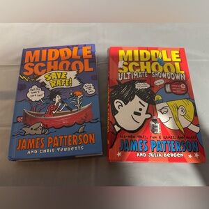 Middle School Book Set by James Patterson Books 5 & 6